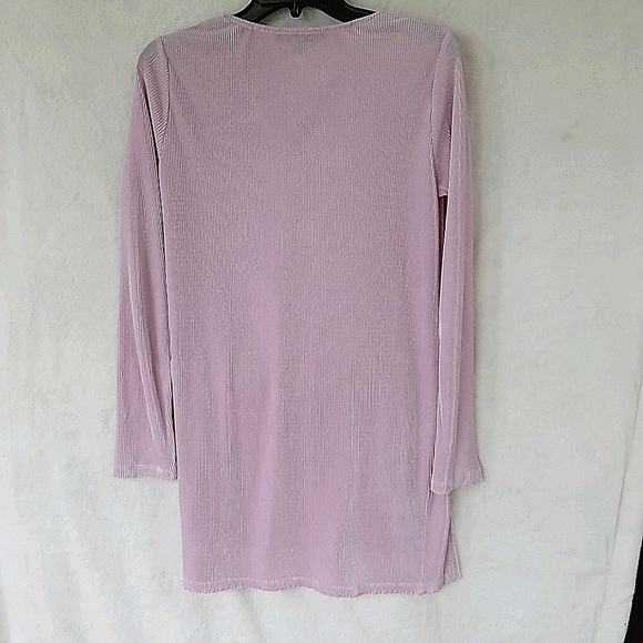 NWT Ruff Hewn GREY Shimmery Pink Tunic - Picture 4 of 5